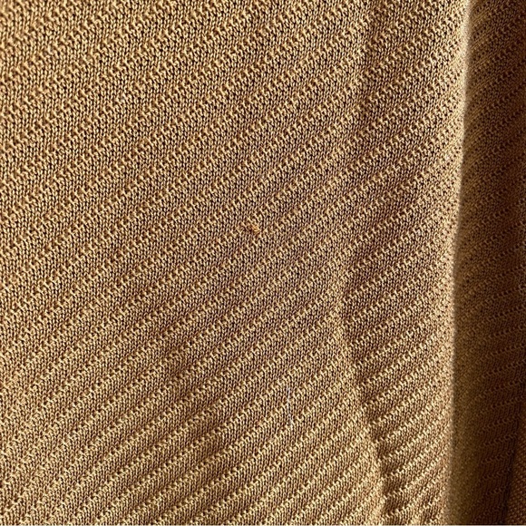 EILEEN FISHER Oversized Rust Orange Scoop Neck Sweater Dress Size S - Picture 6 of 12